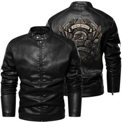 PU Leather Jacket – Premium Comfort | Worldwide Shipping | Buyer Protection