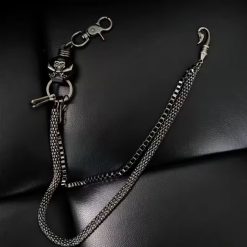 Biker Wallet & Jean Chain – Freedom, Strength, faith | Secure Checkout | Tracked Shipping | 7-Day Easy Returns